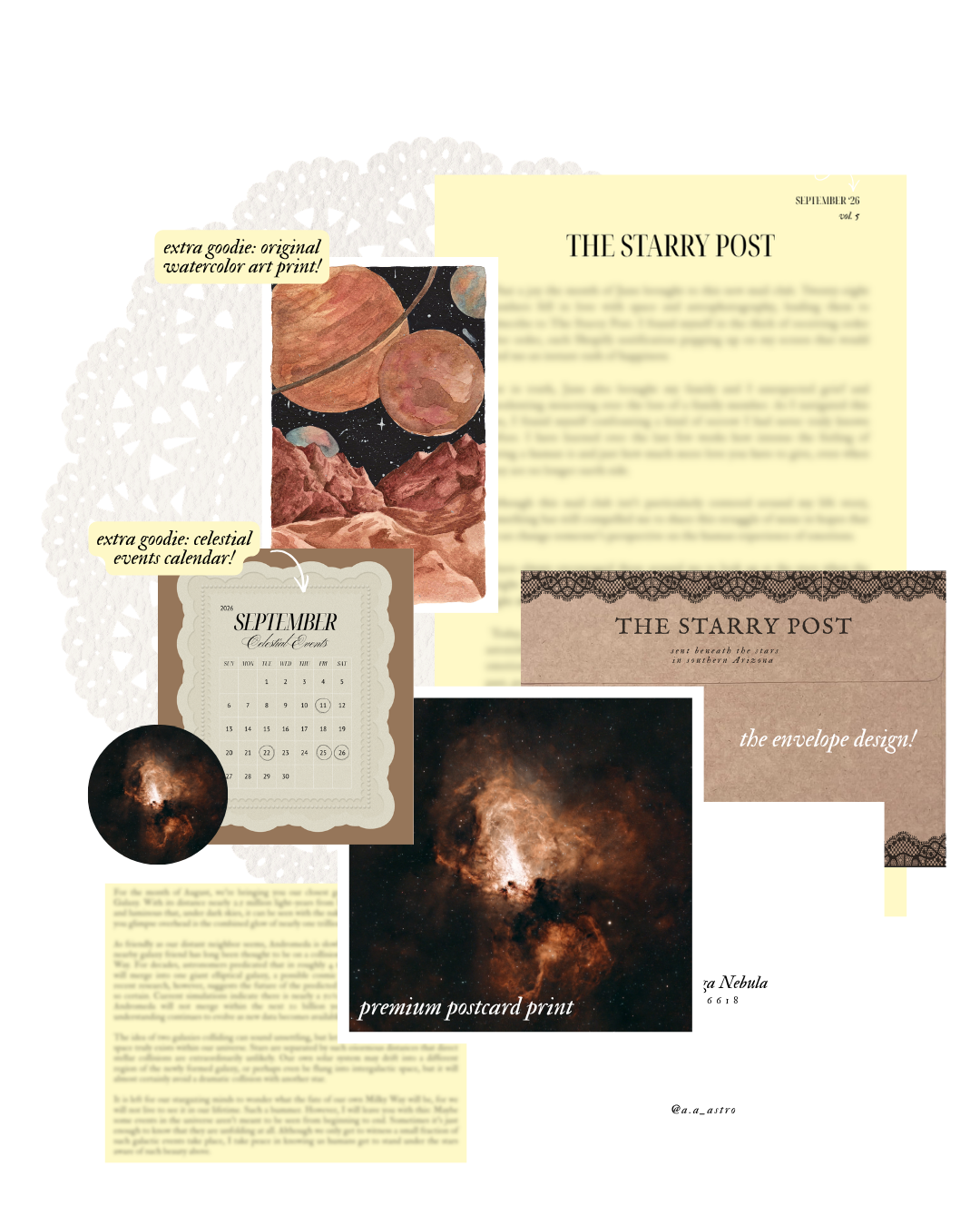 THE STARRY POST MAIL CLUB ⋆.˚⭒⋆