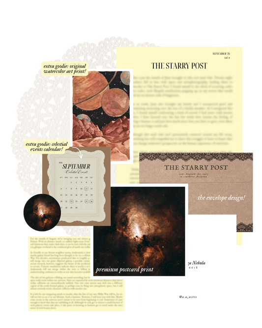 THE STARRY POST MAIL CLUB ⋆.˚⭒⋆